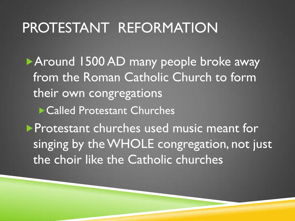 protestant reformation