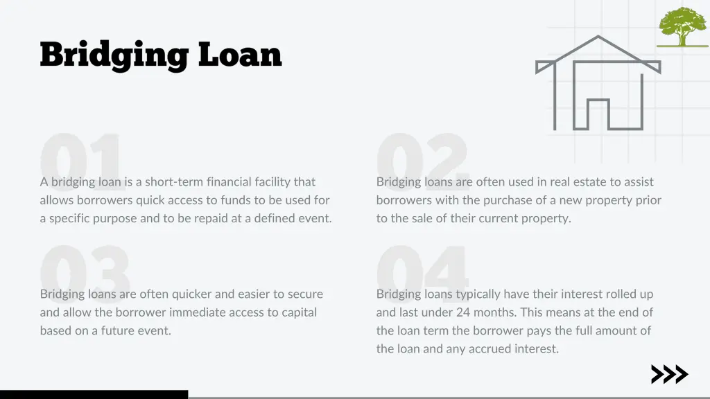 a bridging loan is a short term financial