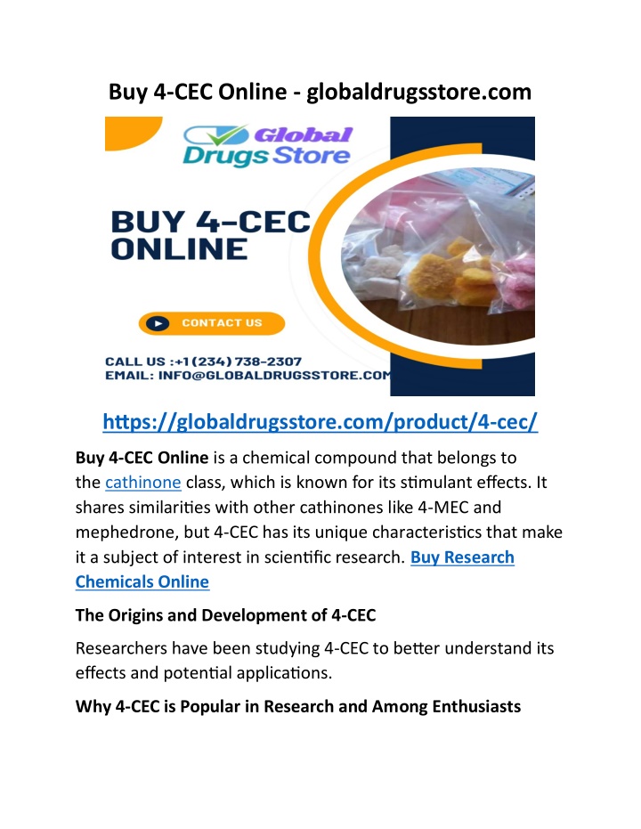 buy 4 cec online globaldrugsstore com