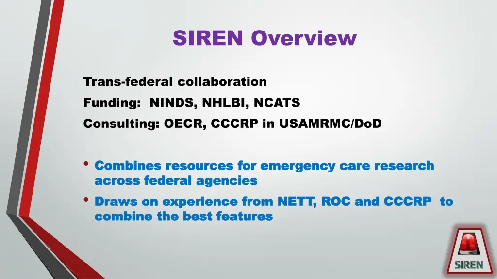 siren overview 1