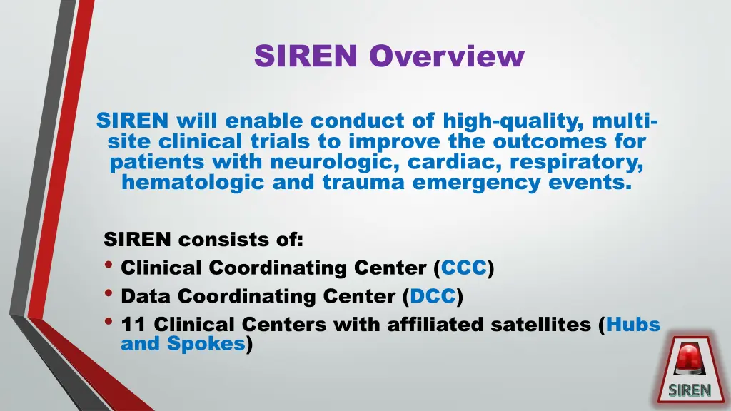 siren overview