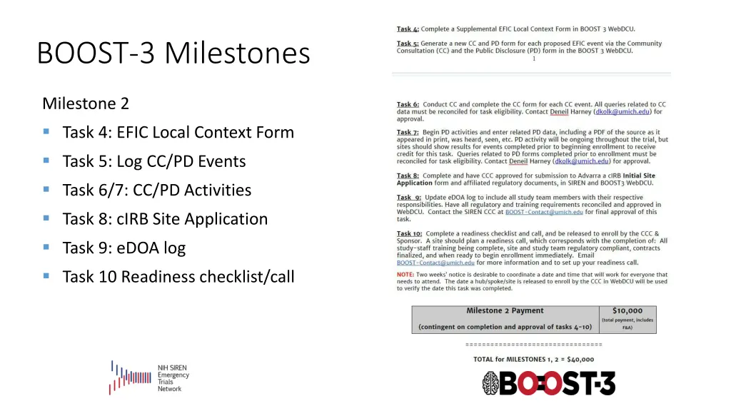 boost 3 milestones 1