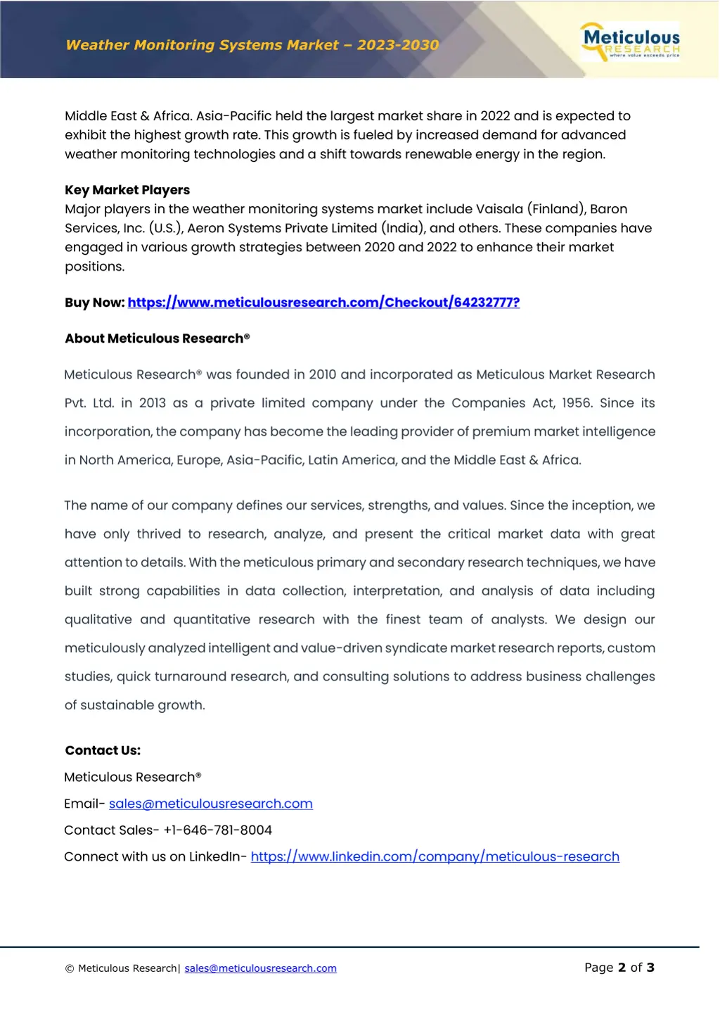 weather monitoring syste ms market 20 2 3 20 3 0 1