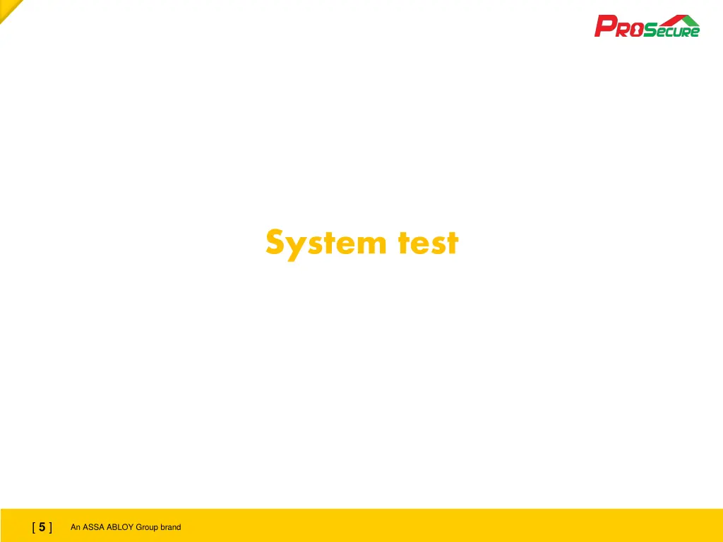 system test 1