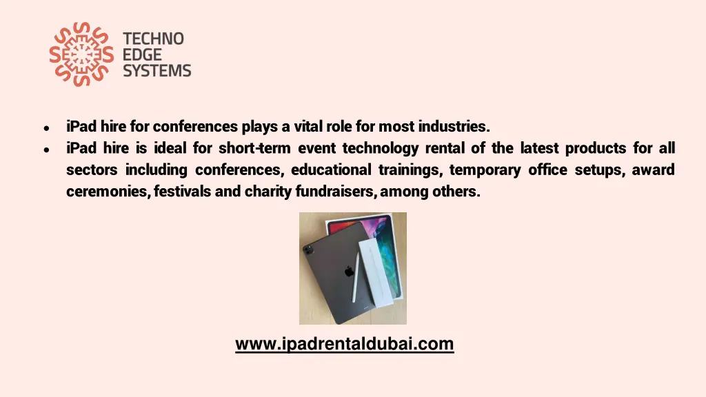 ipad hire for conferences plays a vital role