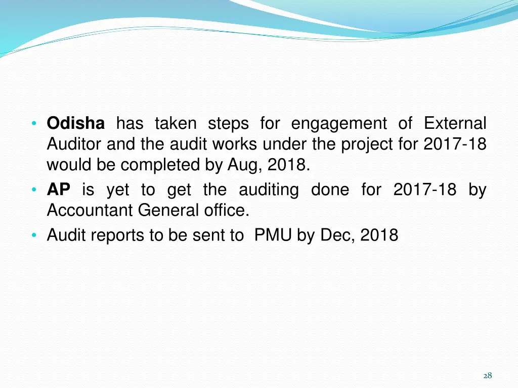 odisha has taken steps for engagement of external