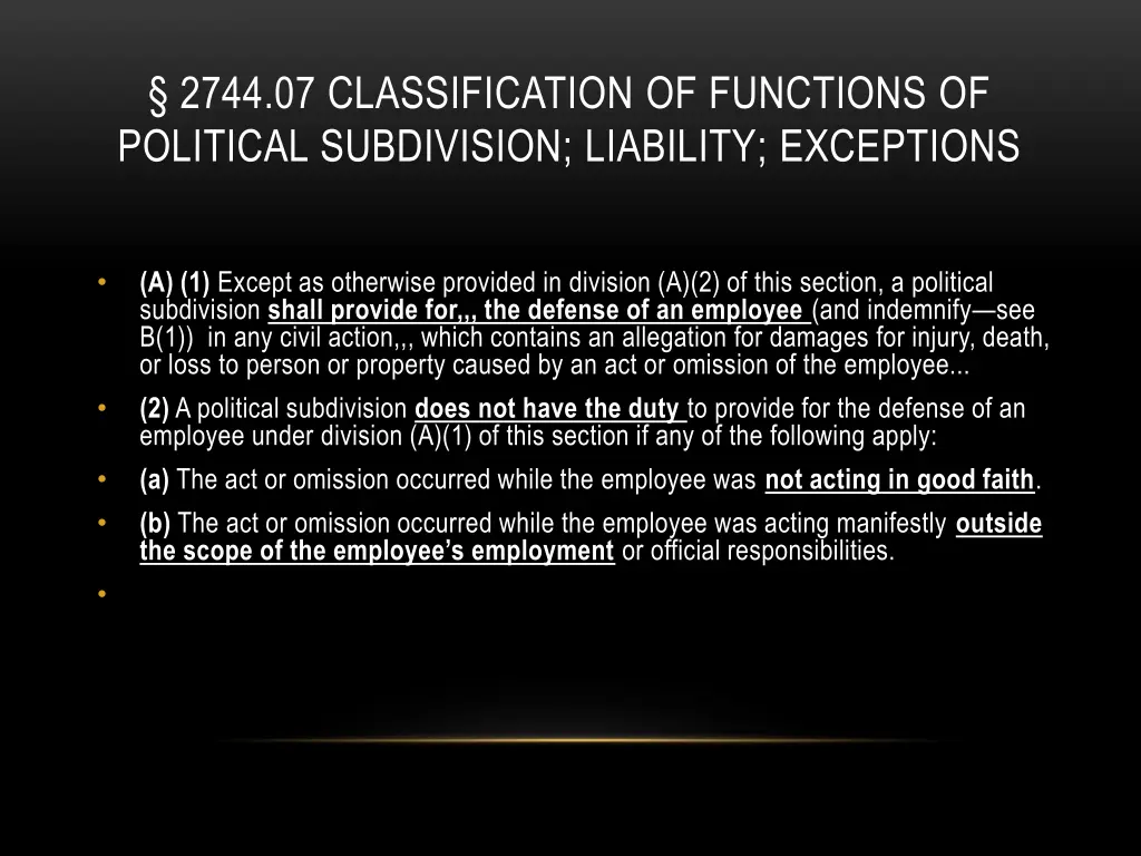 2744 07 classification of functions of political