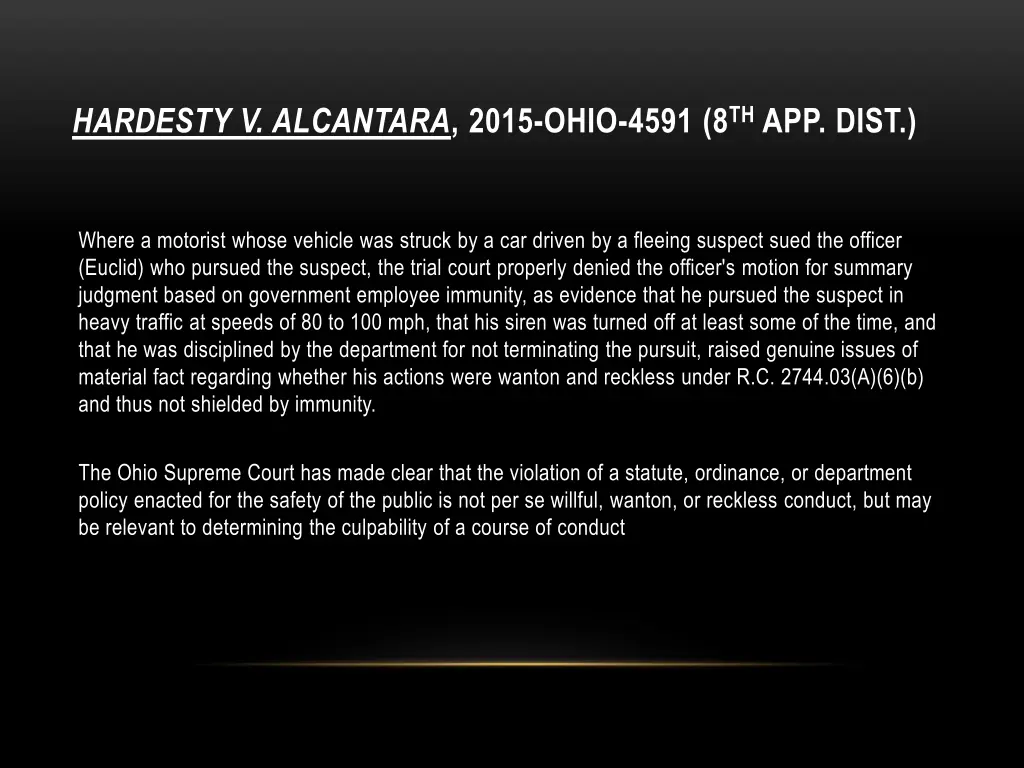 hardesty v alcantara 2015 ohio 4591 8 th app dist