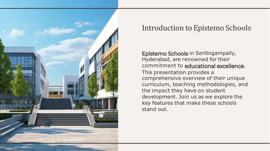 introduction to epistemo schools