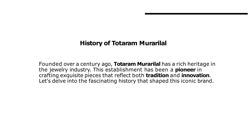 history of totaram murarilal