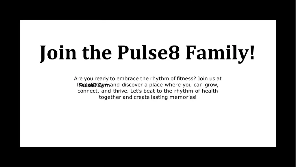 join the pulse8 family