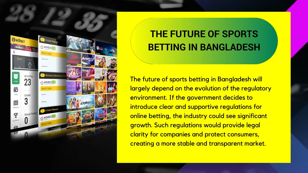 the future of sports betting in bangladesh