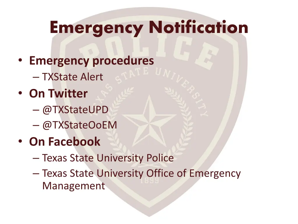 emergency notification 1