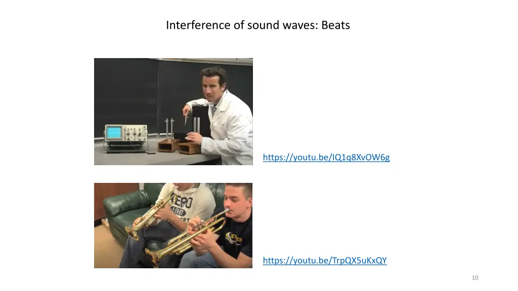 interference of sound waves beats 2