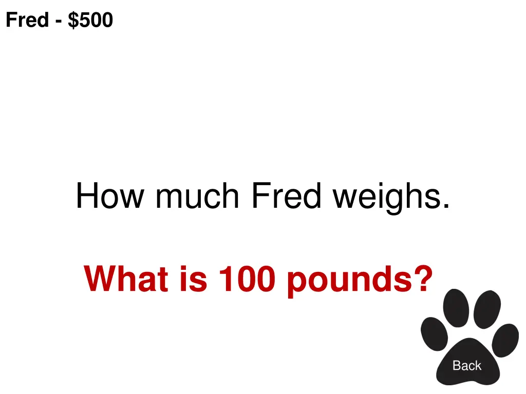 fred 500