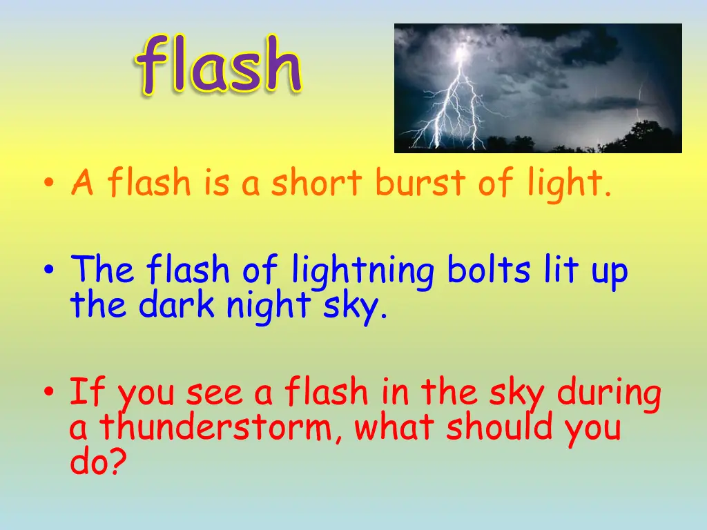 flash