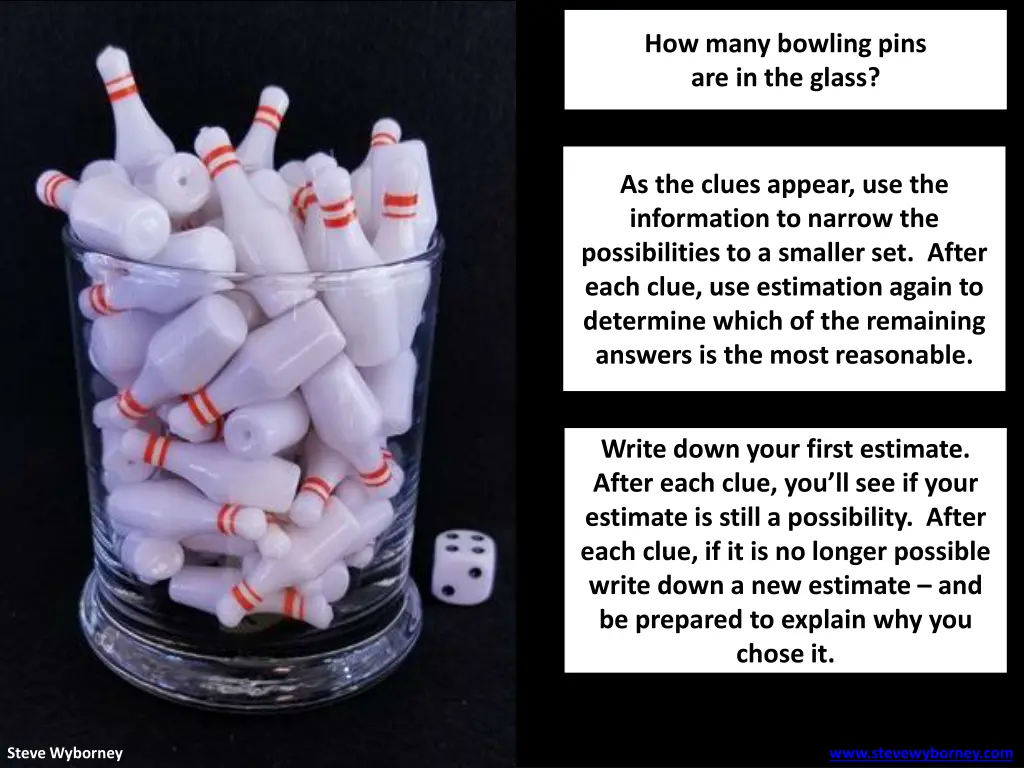 how many bowling pins are in the glass 2