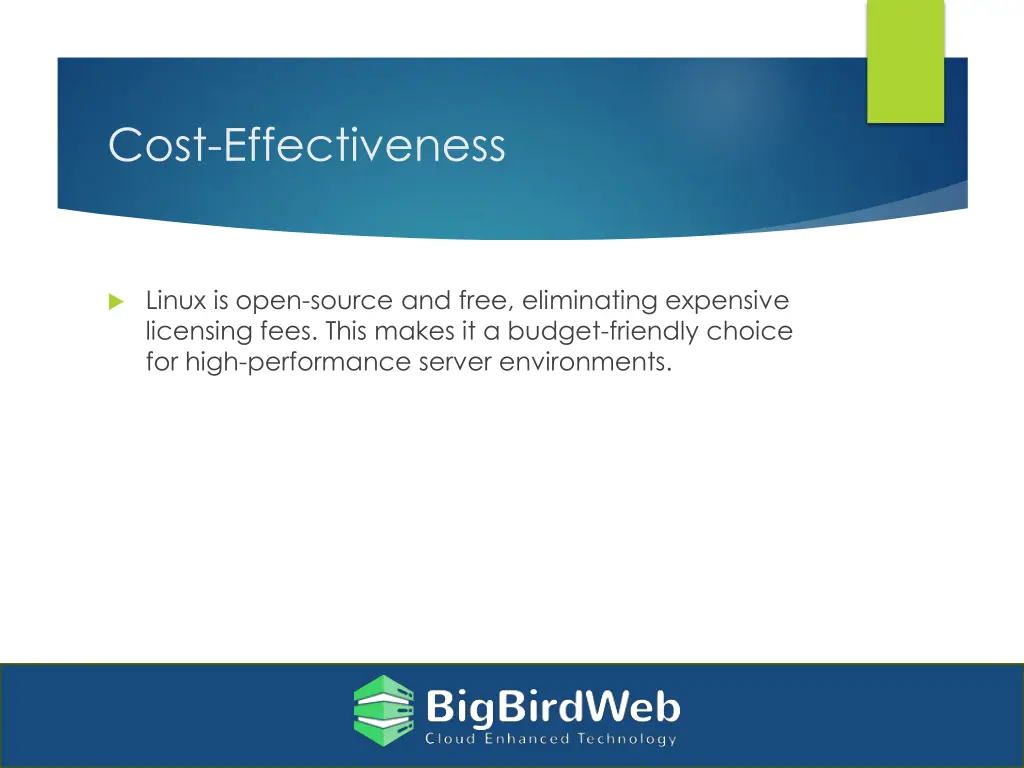 cost effectiveness