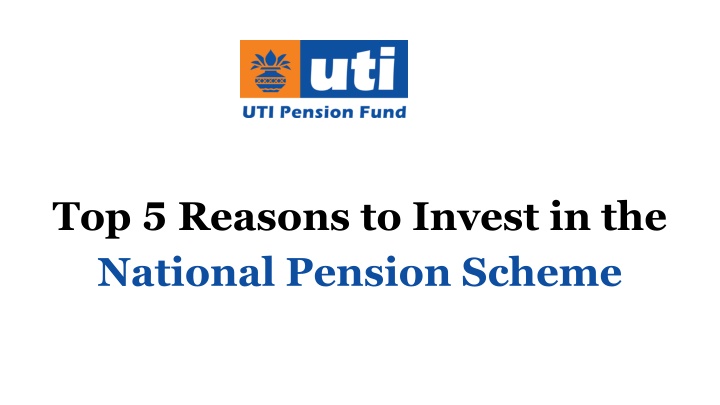 top 5 reasons to invest in the national pension