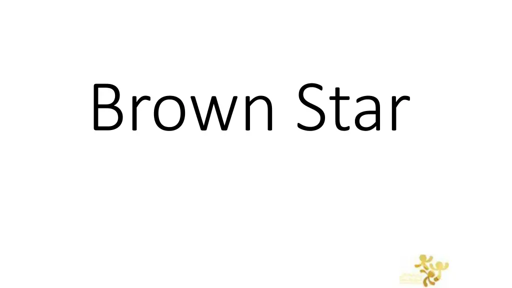 brown star