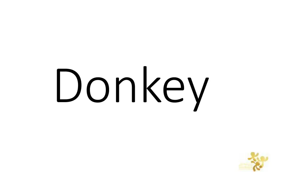 donkey