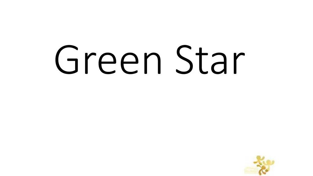 green star