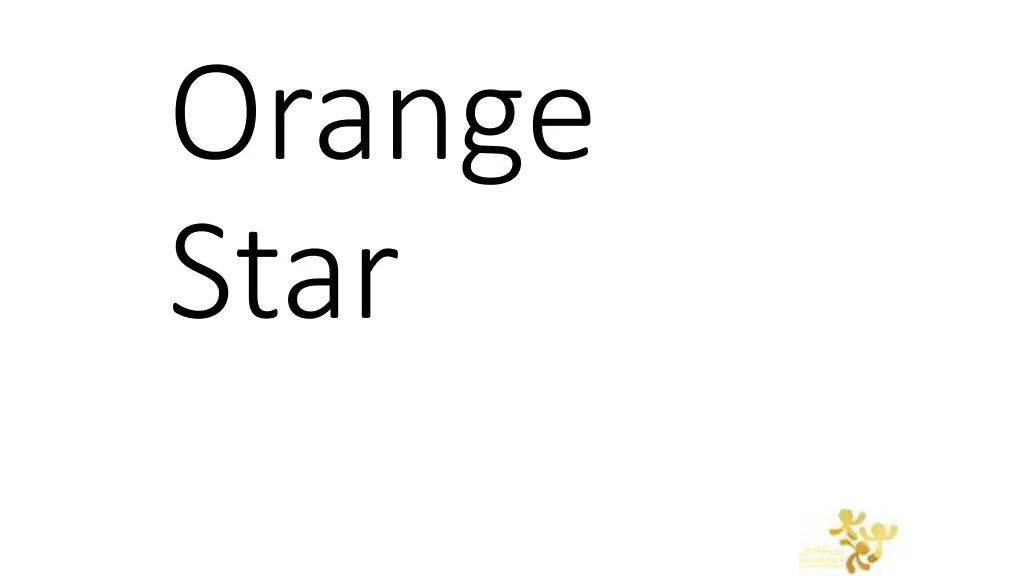 orange star