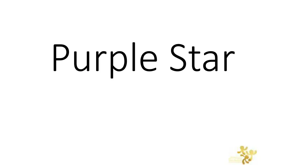 purple star