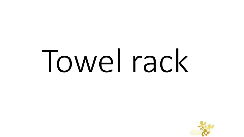 towel rack