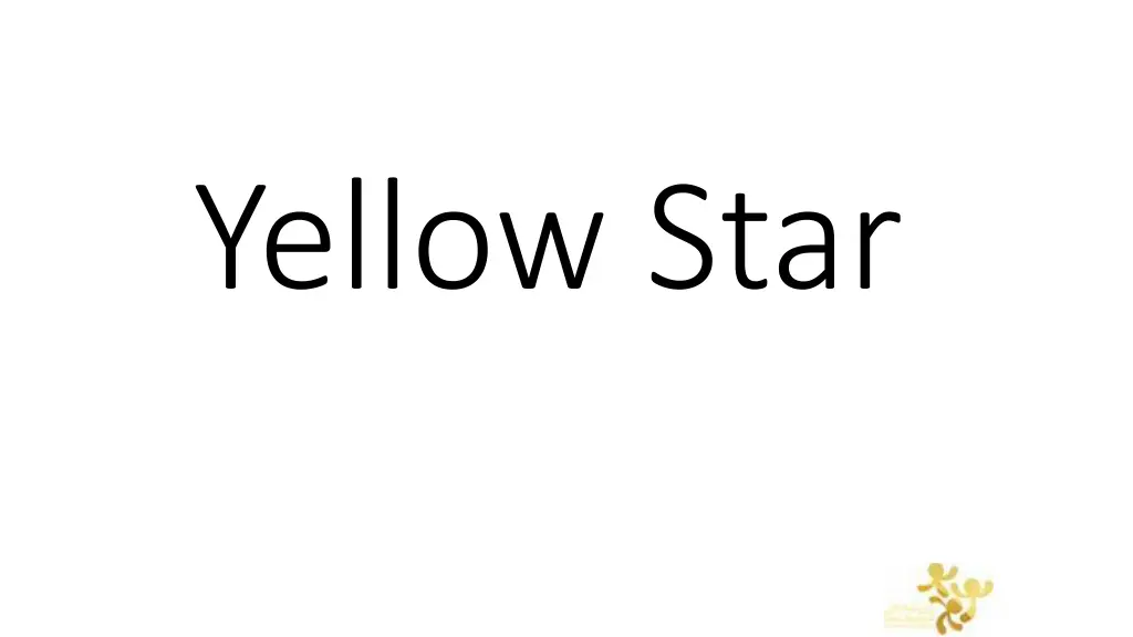 yellow star