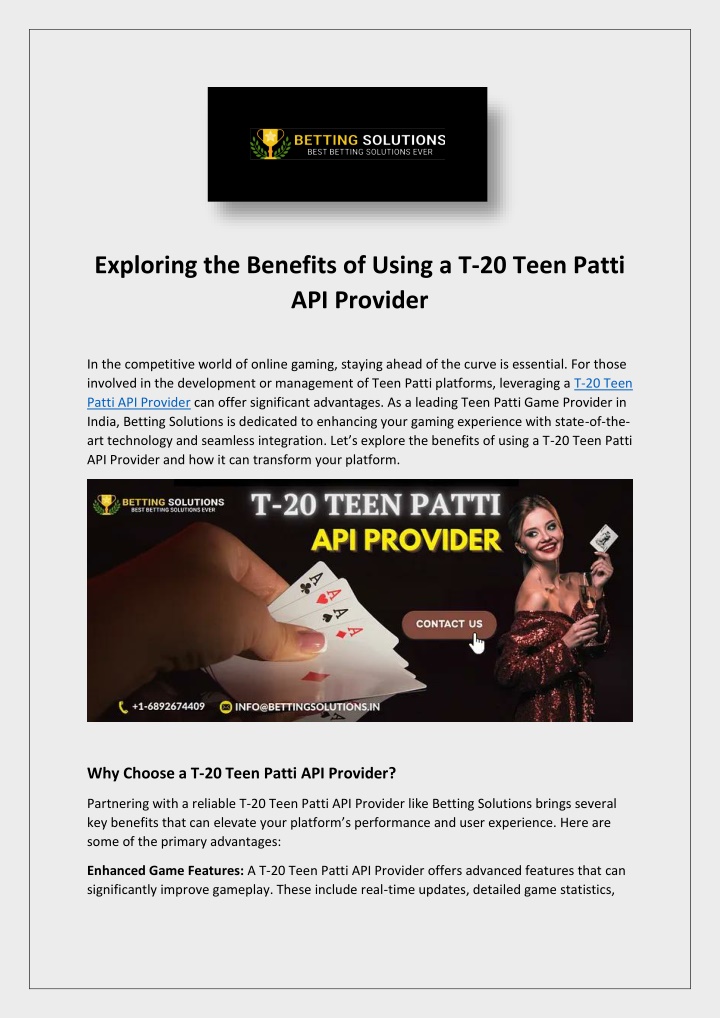 exploring the benefits of using a t 20 teen patti