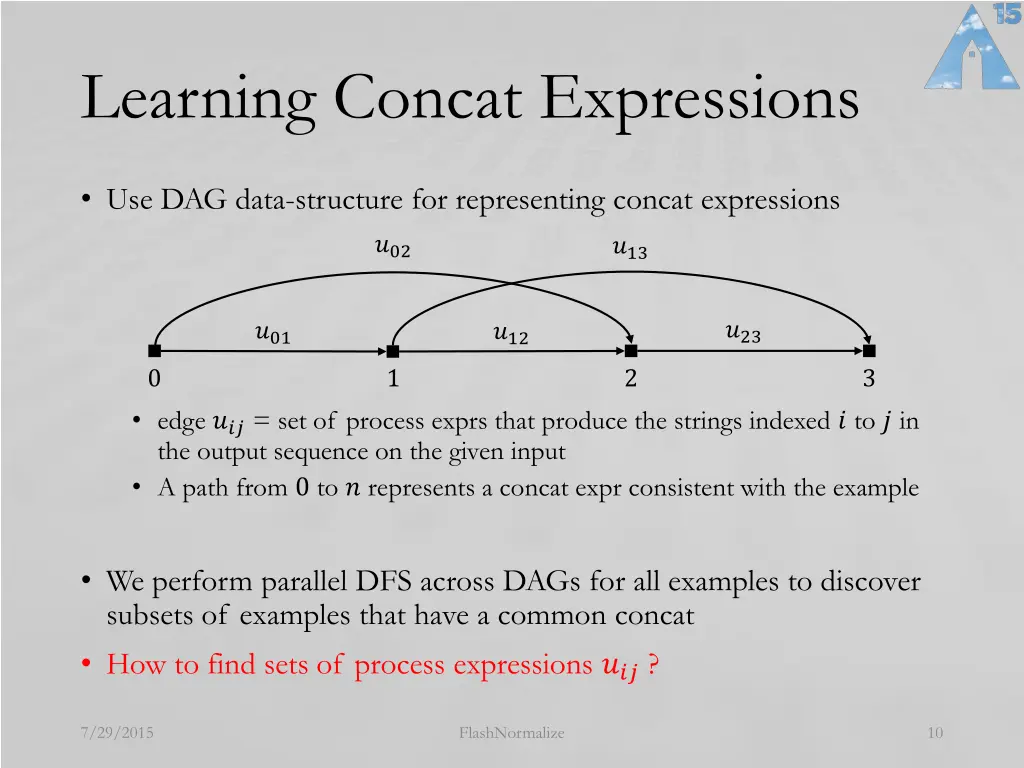 learning concat expressions