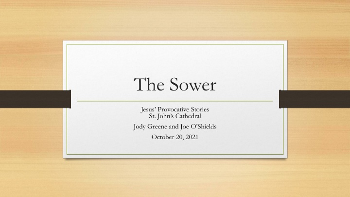 the sower