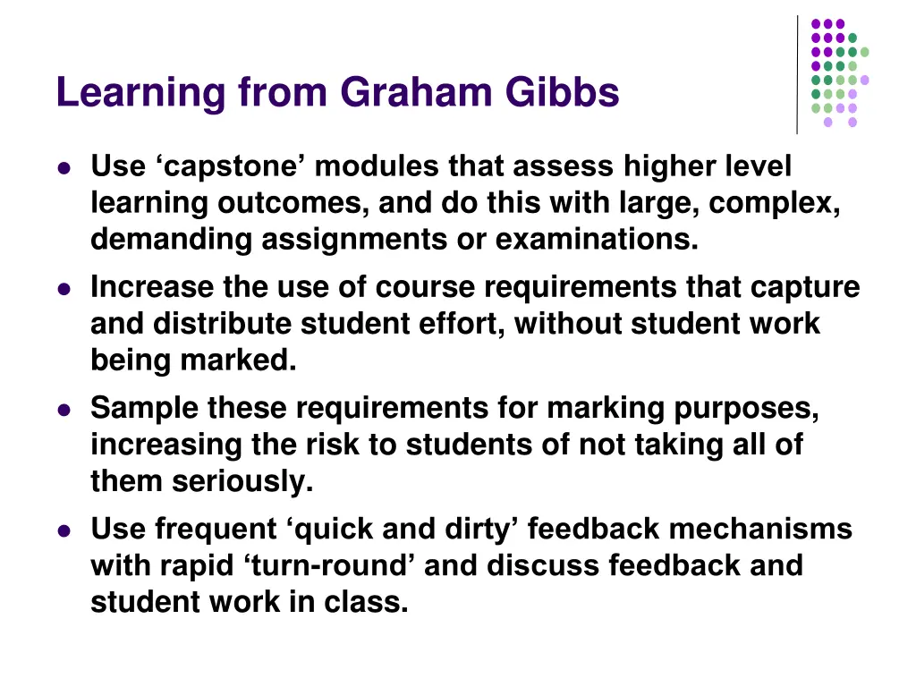 learning from graham gibbs