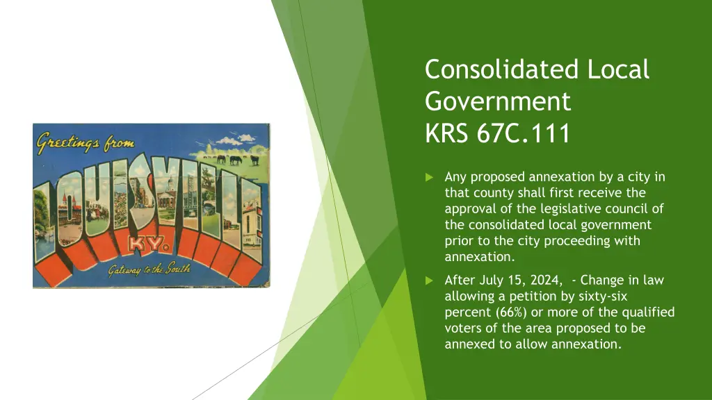 consolidated local government krs 67c 111