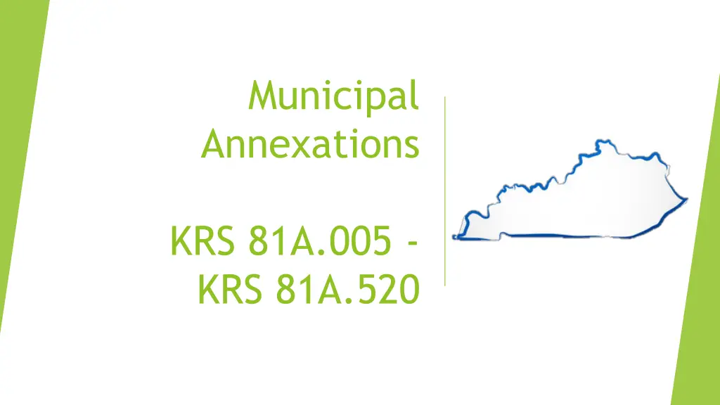 municipal annexations