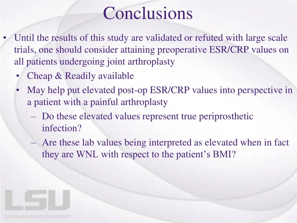 conclusions 3