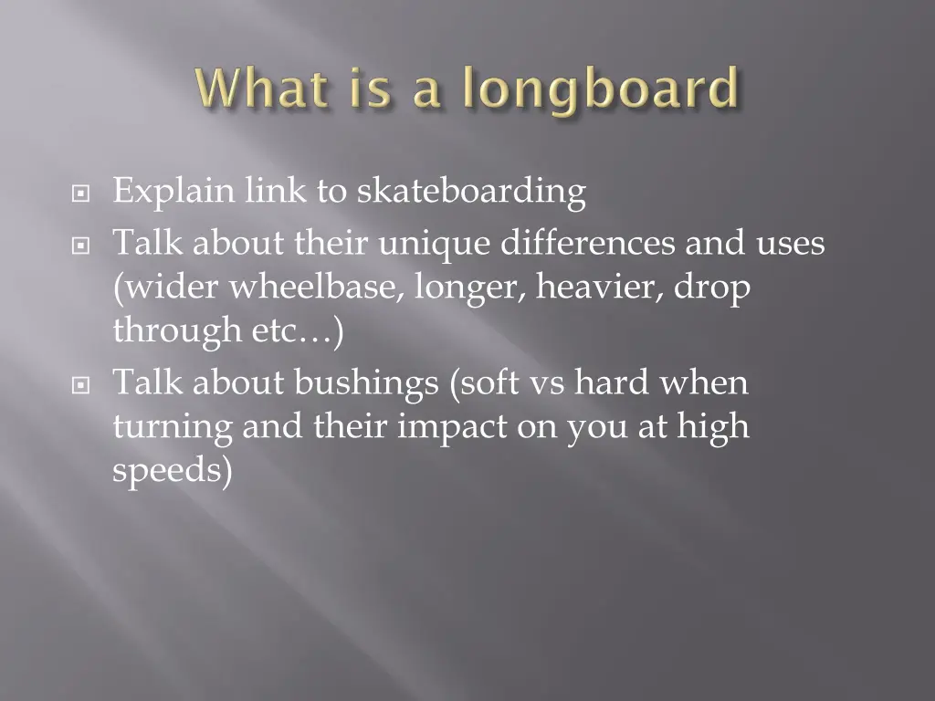 explain link to skateboarding talk about their