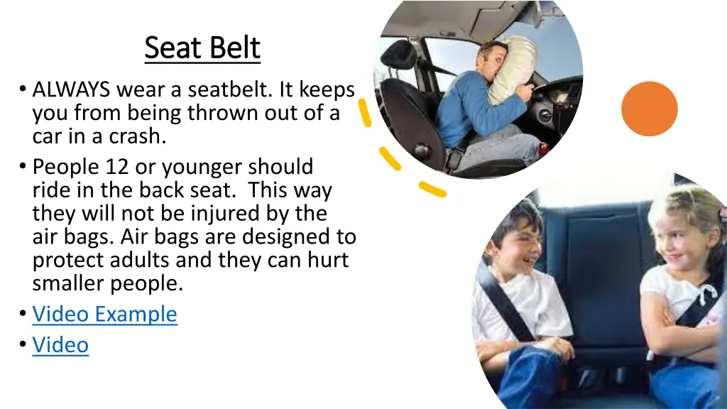 seat belt seat belt