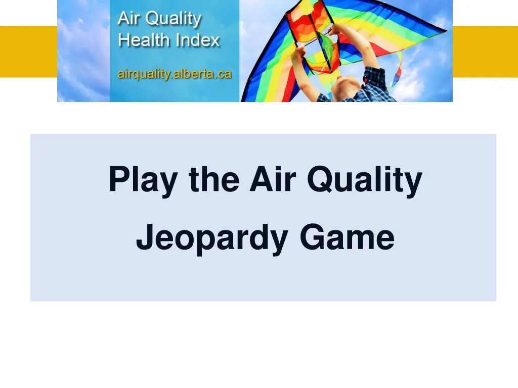 play the air quality jeopardy game