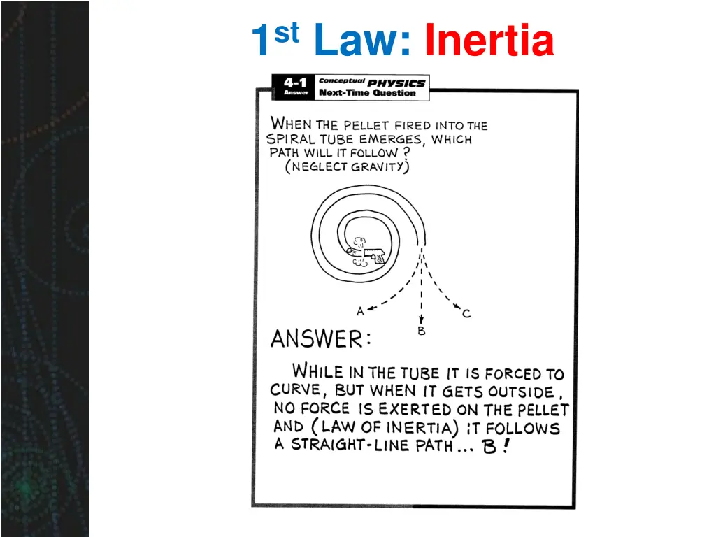 1 st law inertia 3