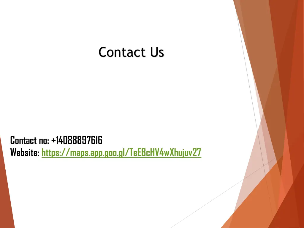 contact us