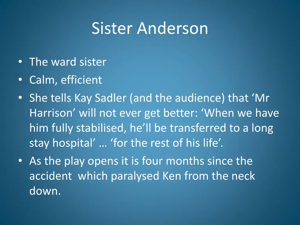 sister anderson