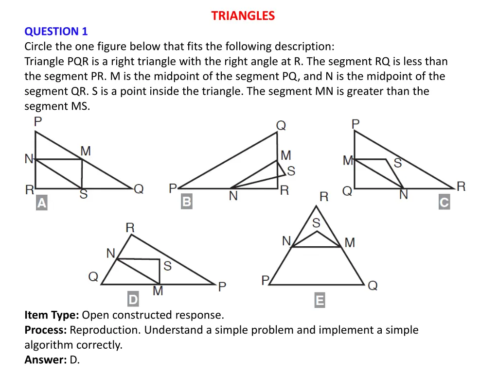 triangles