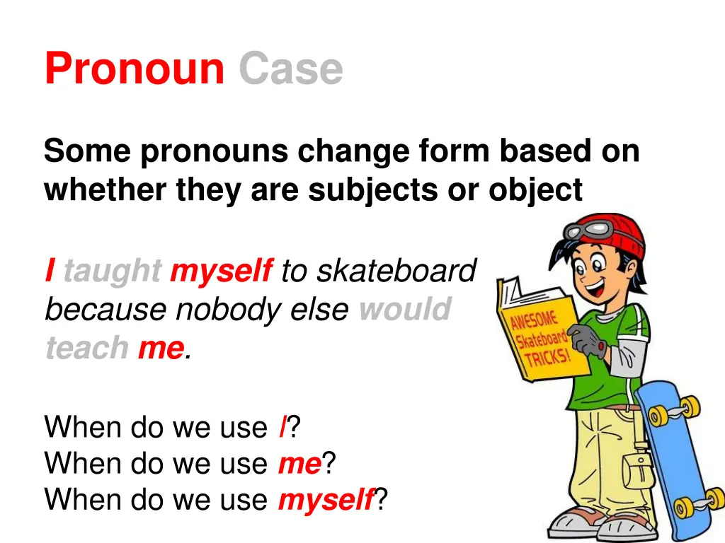 pronoun case