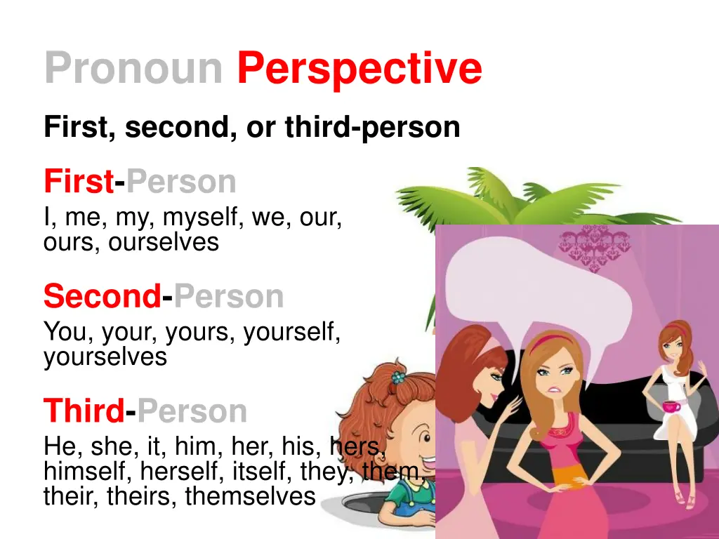 pronoun perspective