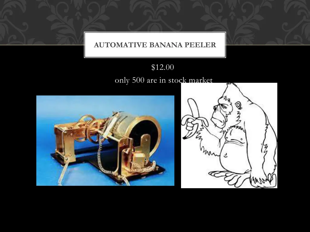 automative banana peeler