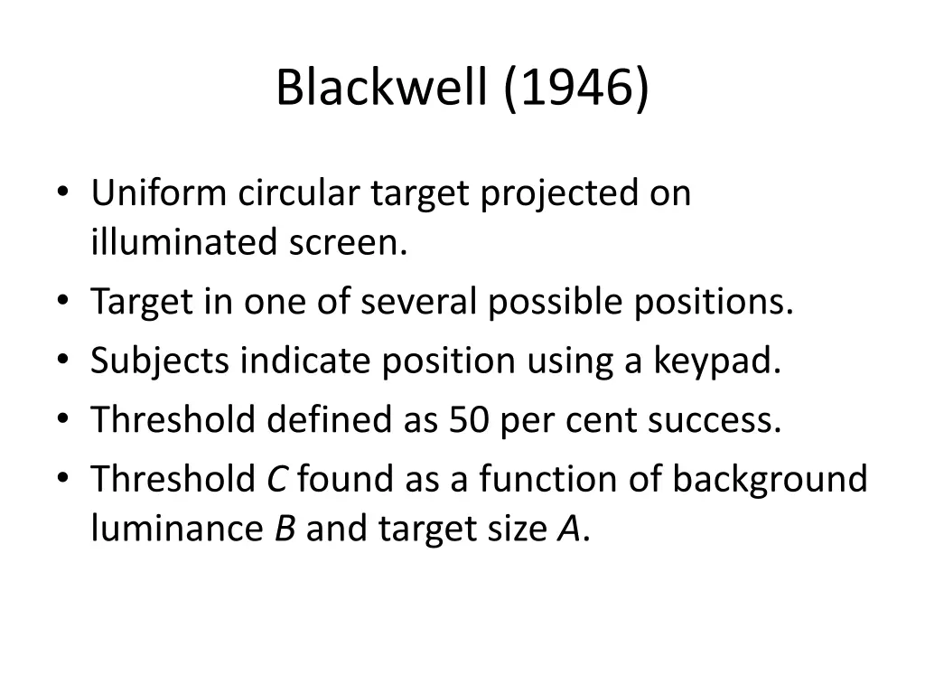 blackwell 1946