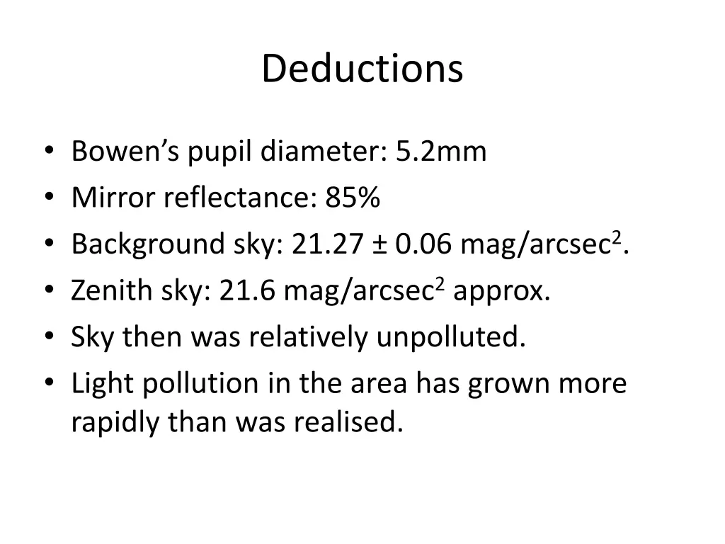 deductions