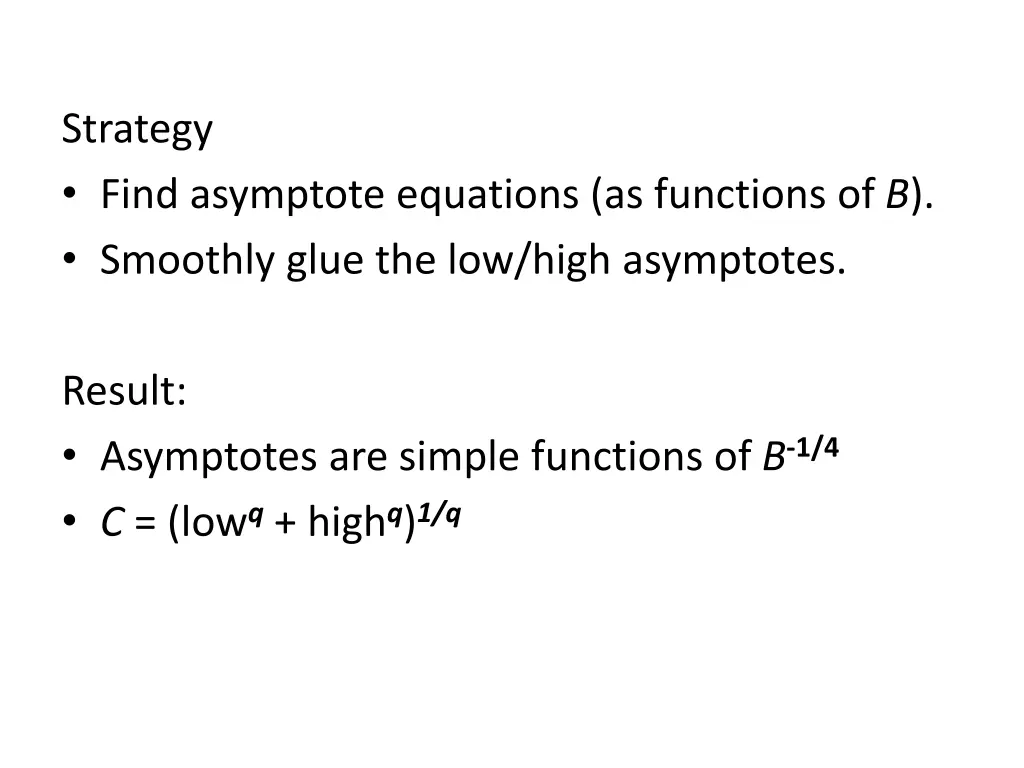 strategy find asymptote equations as functions